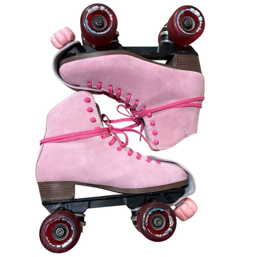 Sure Grip Boardwalk Teaberry Pink Roller Skates Size 8 - Picture 4 of 11